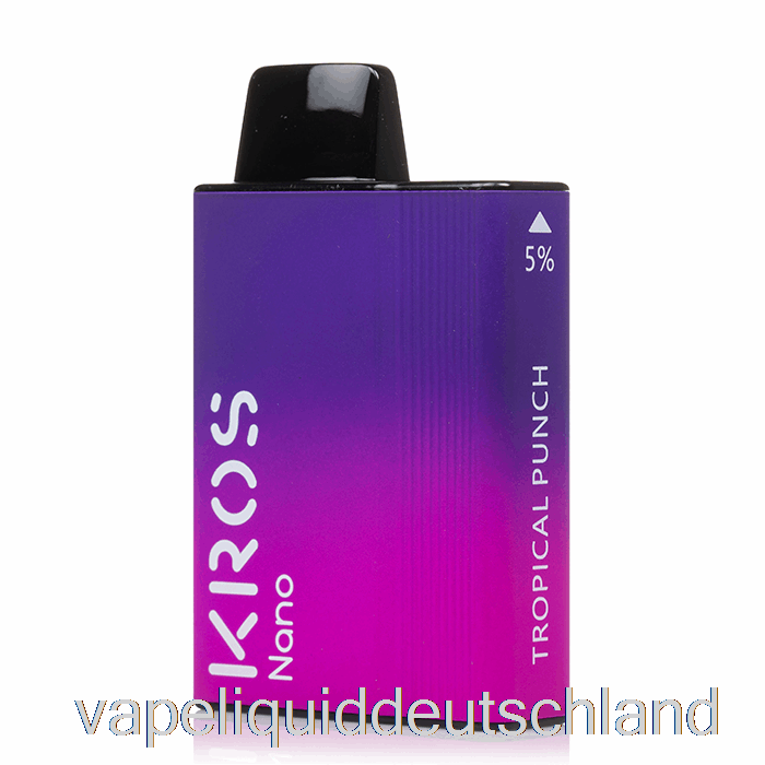 Kros Nano 5000 Einweg-Tropical-Punch-Vape-Flüssigkeit